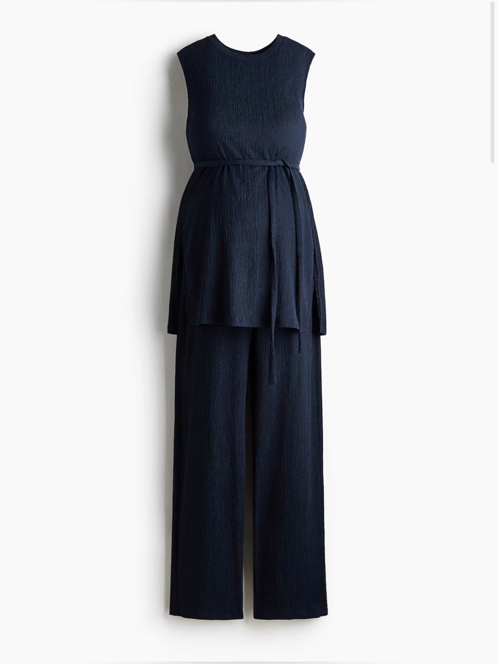 H&M Mama Maternity 2 Piece Set - Navy